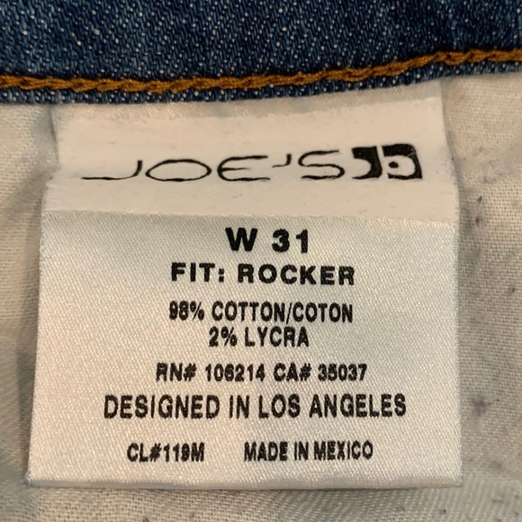 Joe’s Rocker jeans size 31 - Picture 4 of 6